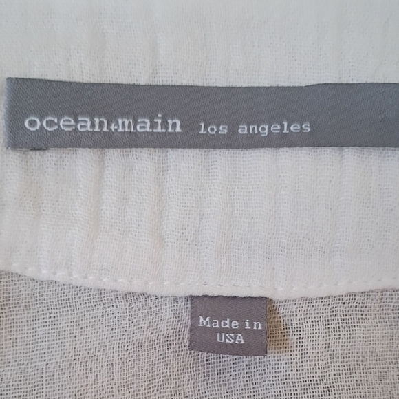 Ocean And Main White Women's Tunic Top - Picture 2 of 7